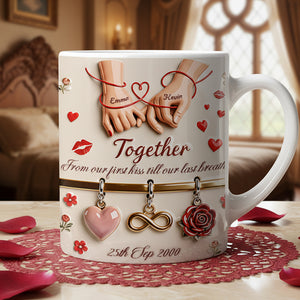Couple Together Mug - Personalized Gifts For Couple 02NATA301225-Homacus