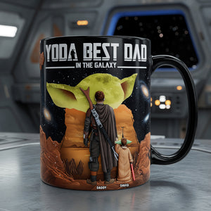 The Greatest Warrior Dad Magic Mug - Personalized Gifts For Dads 02huqn200526-Homacus