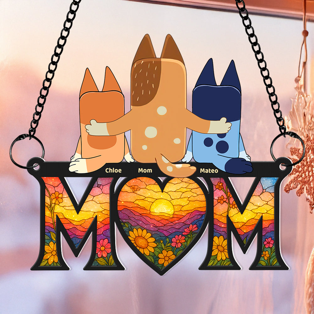 The Light Mom Suncatcher Ornament Gifts For Mom 01NADT190425-Homacus
