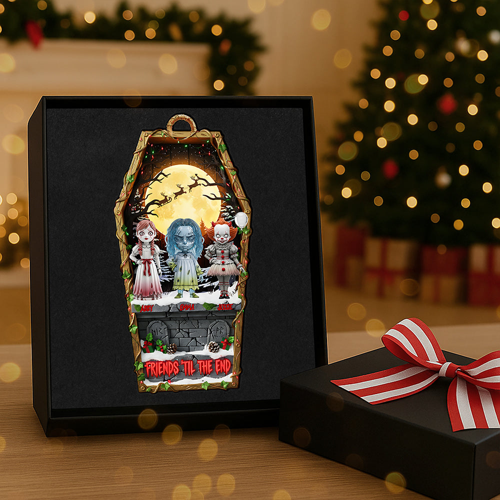 Ghoul Gang Friendship Ornament - Personalized Gift For Friends 04OHTA201125-Homacus