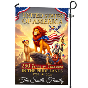 Proud Kingdom Garden Flag, Personalized Gifts For Patriots 03qhqn170626
