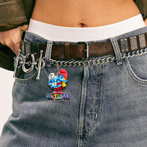 Personalized Gifts For Autism Mom Keychain Mom Holding Her Baby 05TGLU220225-Homacus