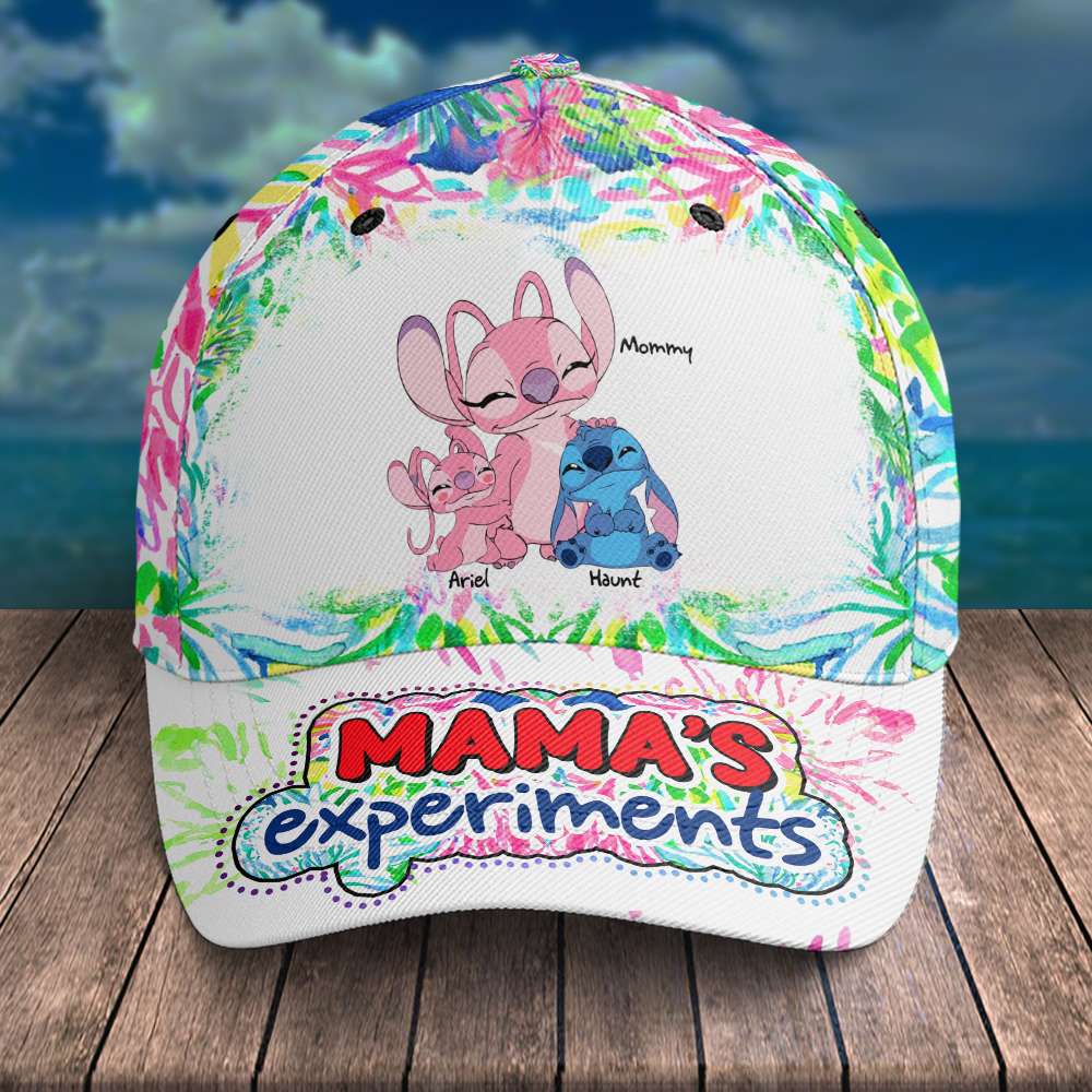 Personalized Gifts For Mom Cap, Vibrant Tropical Floral 02QHLU220325-Homacus