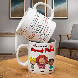 Personalized Gifts For Mom Coffee Mug Mom & Little Ones 03TOLU080125HH-Homacus