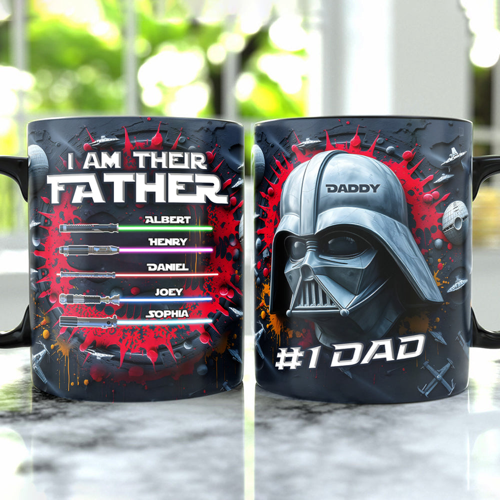 Personalized Gifts For Dad Coffee Mug - I Am Their Father 02HULU090425-Homacus