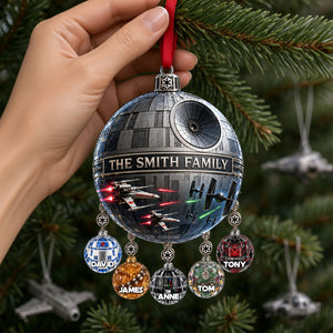 Sci Fi Space Christmas Ornament - Personalized Gifts For Family 04ohlu230926