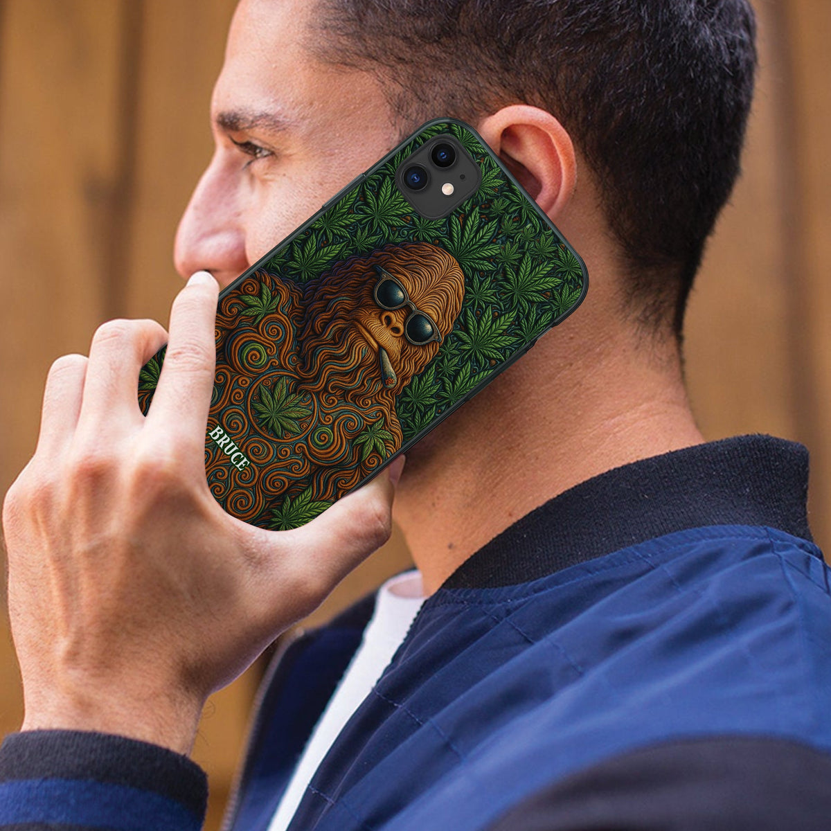 Chill Sasquatch Phone Case Personalized Gifts For Stoners 05TOLU250625-Homacus