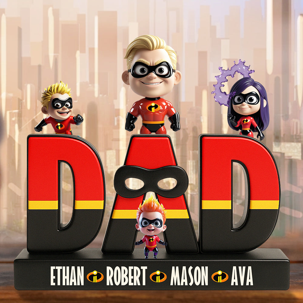 Super Dad Acrylic Plaque Gifts For Dad 012NADT230425-Homacus