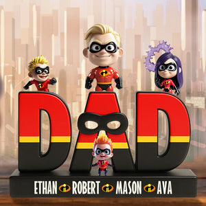 Super Dad Acrylic Plaque Gifts For Dad 012NADT230425-Homacus