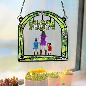 Personalized Gifts For Mom Window Hanging Suncatcher Ornament 03ohpu150225hg-Homacus