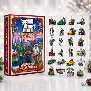 Open World Gamer Christmas Advent Calendar Blind Box - Personalized Gifts For Game Lovers 04TYDH271026-Homacus