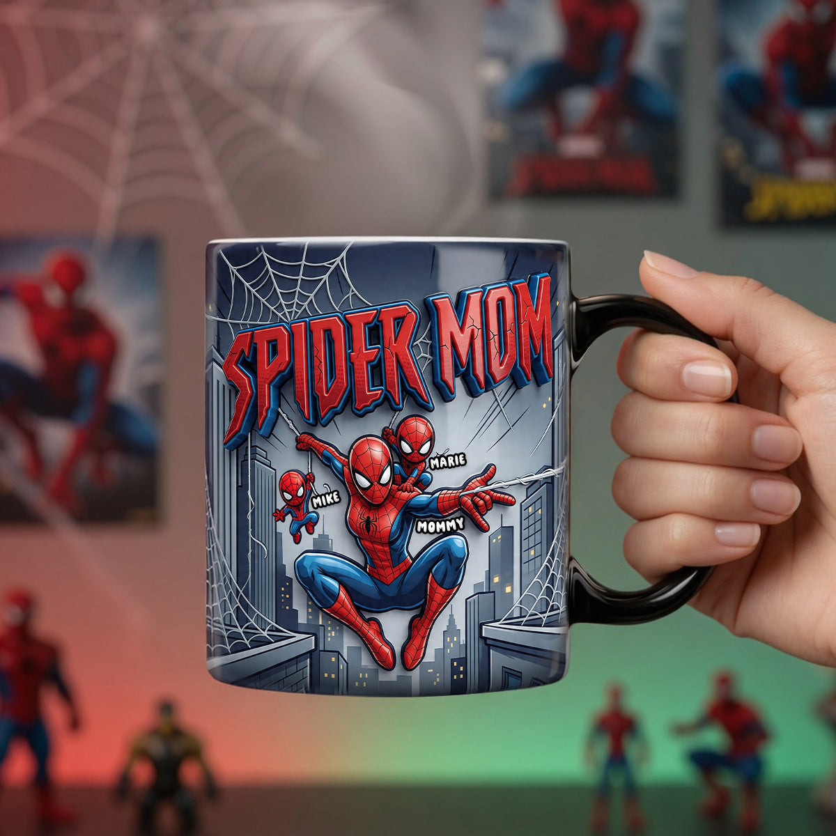 Power Mom Magic Ceramic Coffee Mug - Personalized Gifts For Mother's Day Magic Mug 02NADH170426-Homacus