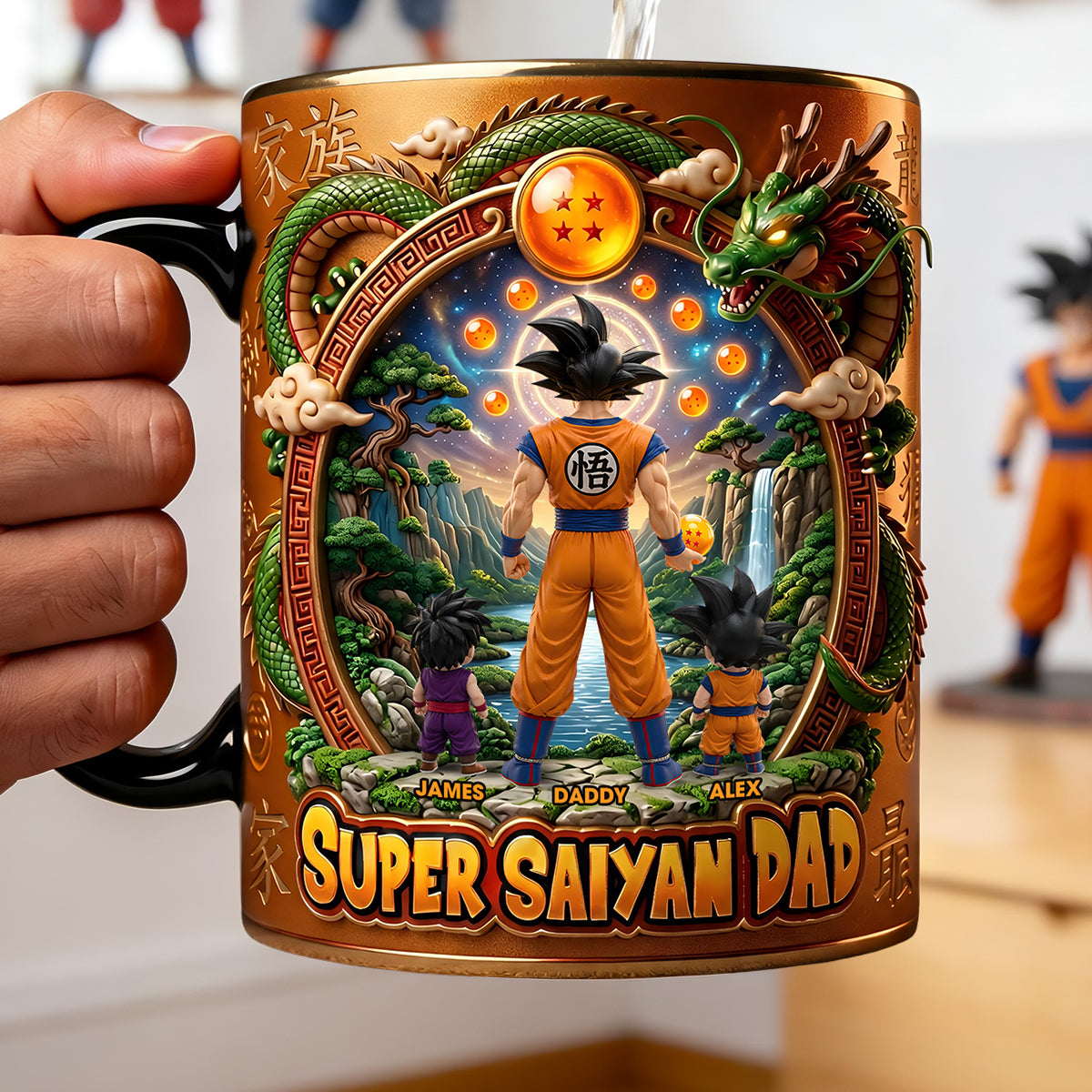 Legendary Power Dad Magic Coffee Mug - Personalized Gifts For Dad 02tydt200526-Homacus