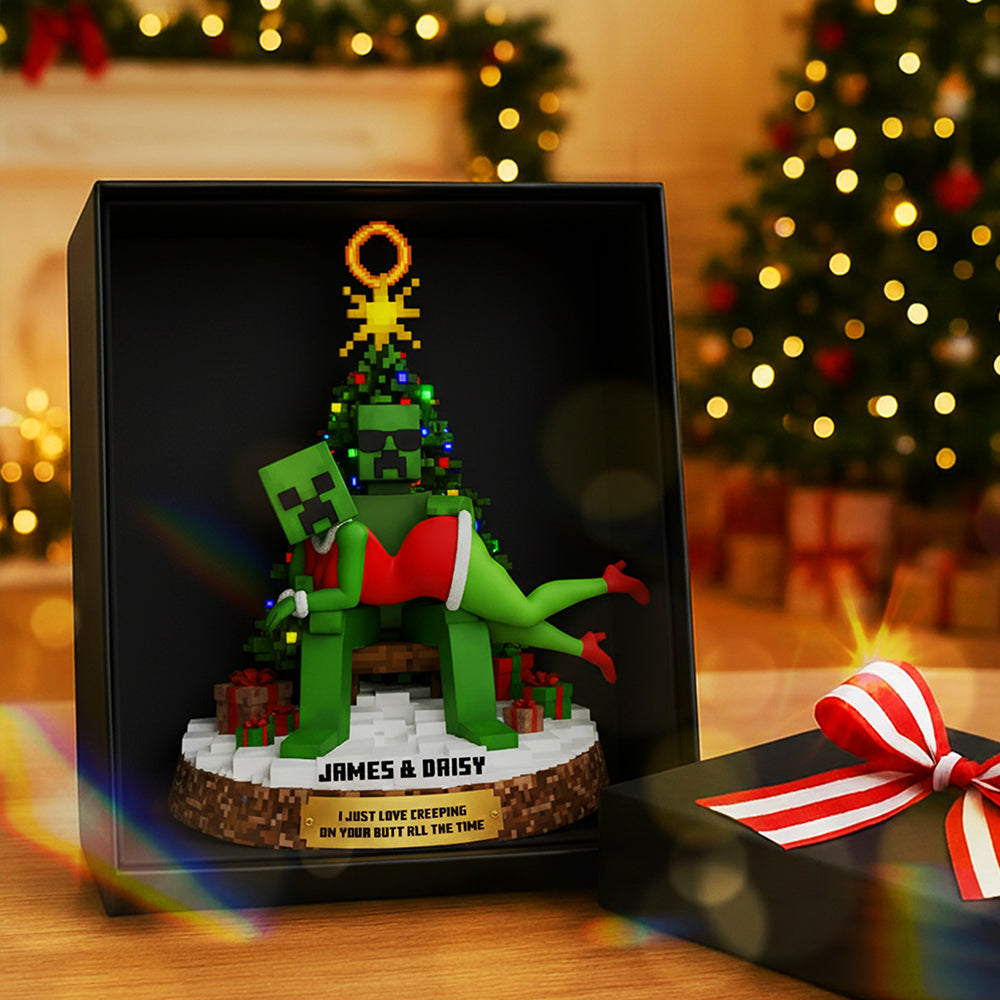 Personalized Gifts For Christmas, Naughty Couple Acrylic Ornament 03tgta110925-Homacus