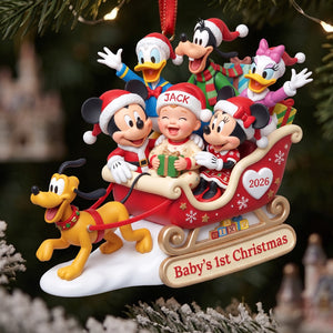Little One & The Holiday Crew Ornament - Personalized Gift For Kids 03TYTA161026-Homacus