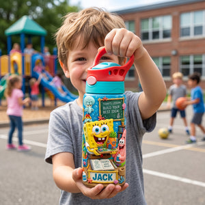 Cute Miniature Classroom Back To School 12oz Colorful Kid Tumbler - Personalized Gifts For Kids 04hatn310726-Homacus
