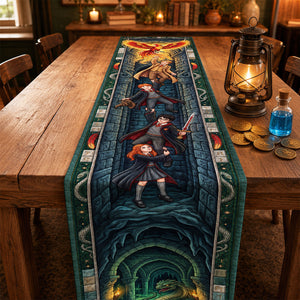 Epic High-Fantasy World Quilted Table Runner - Personalized Gifts 04hudt120826-Homacus