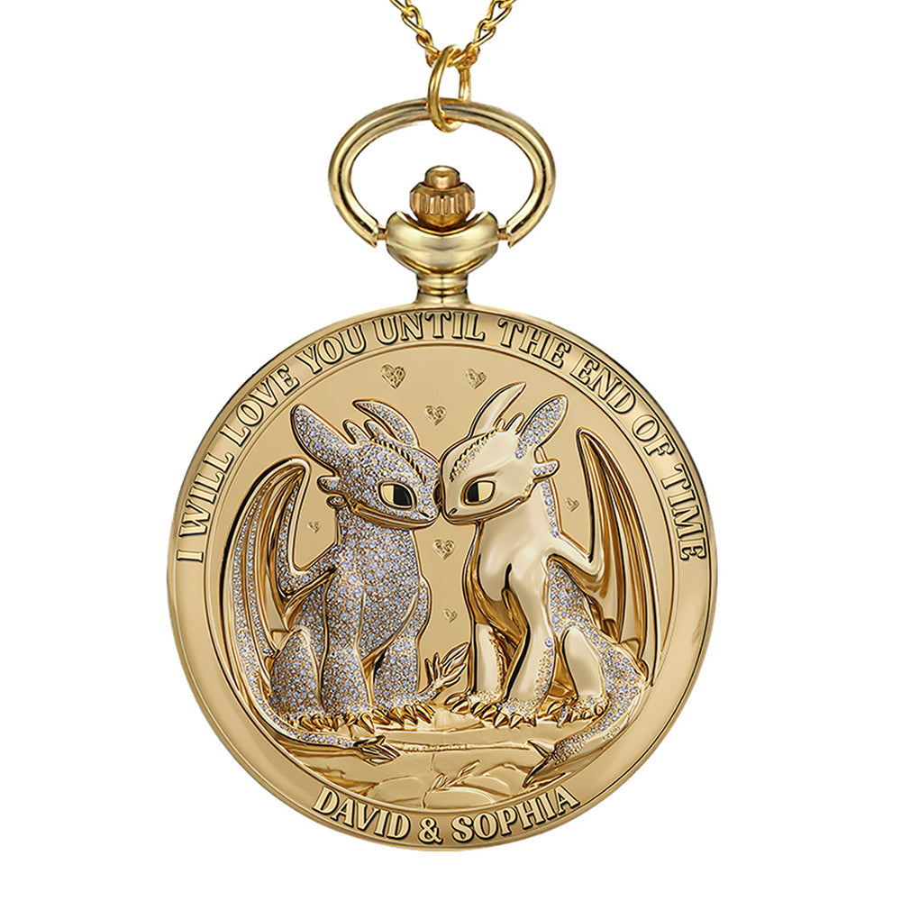 Legendary Love Pocket Watch Personalized Gifts For Couple 06TGQN190625-Homacus