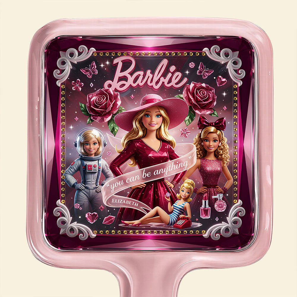 Cute Handheld Mirror - Personalized Gifts For Her 06PADT041225-Homacus