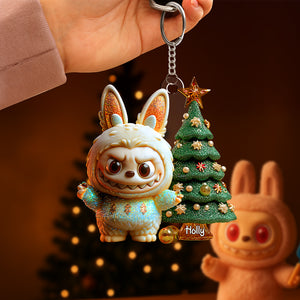 Cute Monster Keychain- Personalized Gifts For Loved Ones 01tgta200825-Homacus