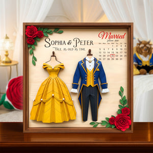 Dressed For Forever Acrylic Plaque - Personalized Married Gifts For Couple 02NALU240625-Homacus