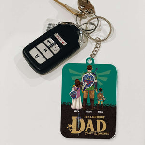 Personalized Gifts For Dad Keychain 02HUDT170524HG-Homacus