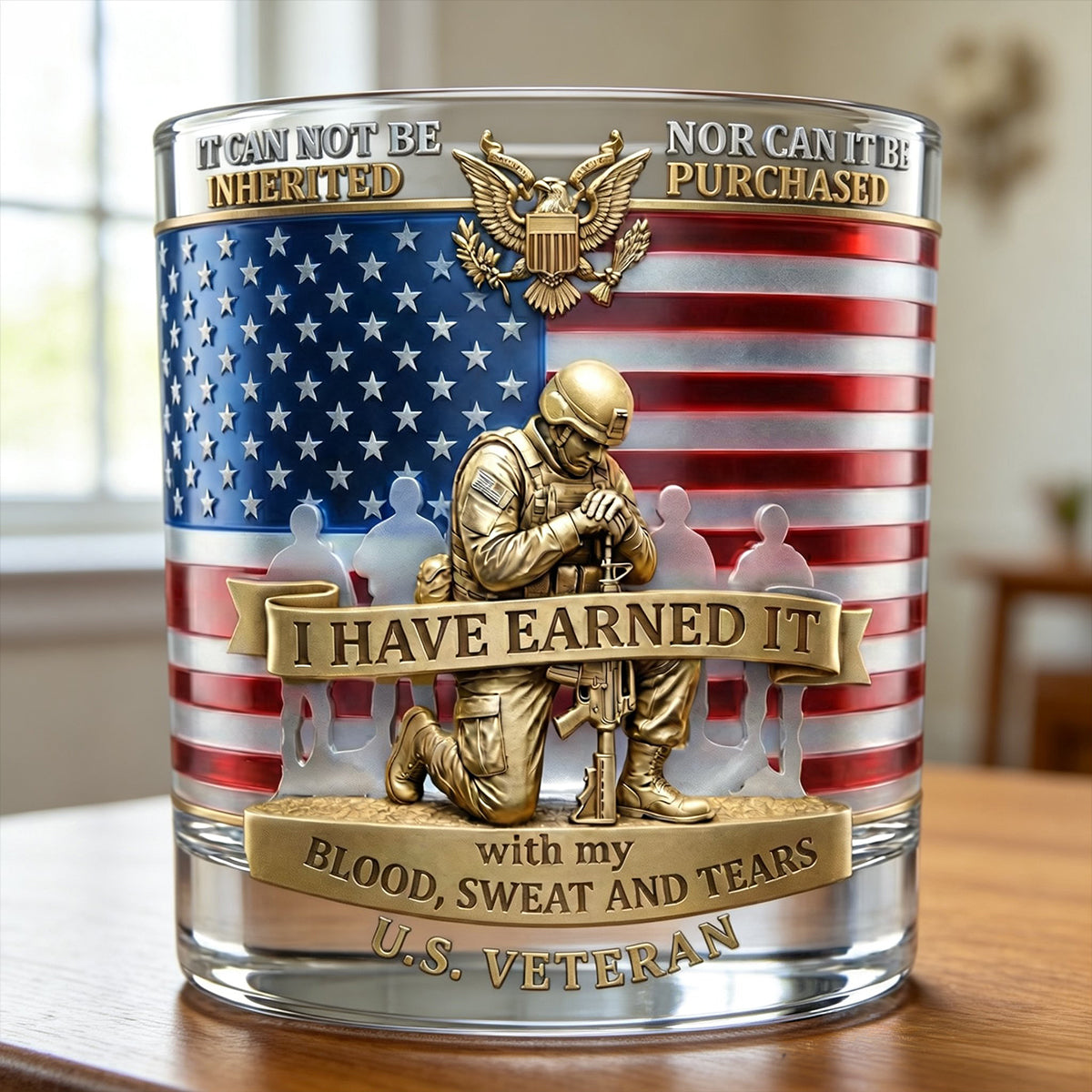 I've Earned It Decanter Set - Personalized Gifts For Veterans 01patn280226-Homacus