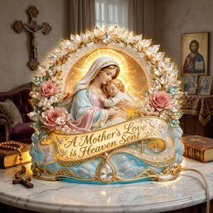 Blessed Mother Love Light Box – Gift For Christian 02TYLU280326-Homacus