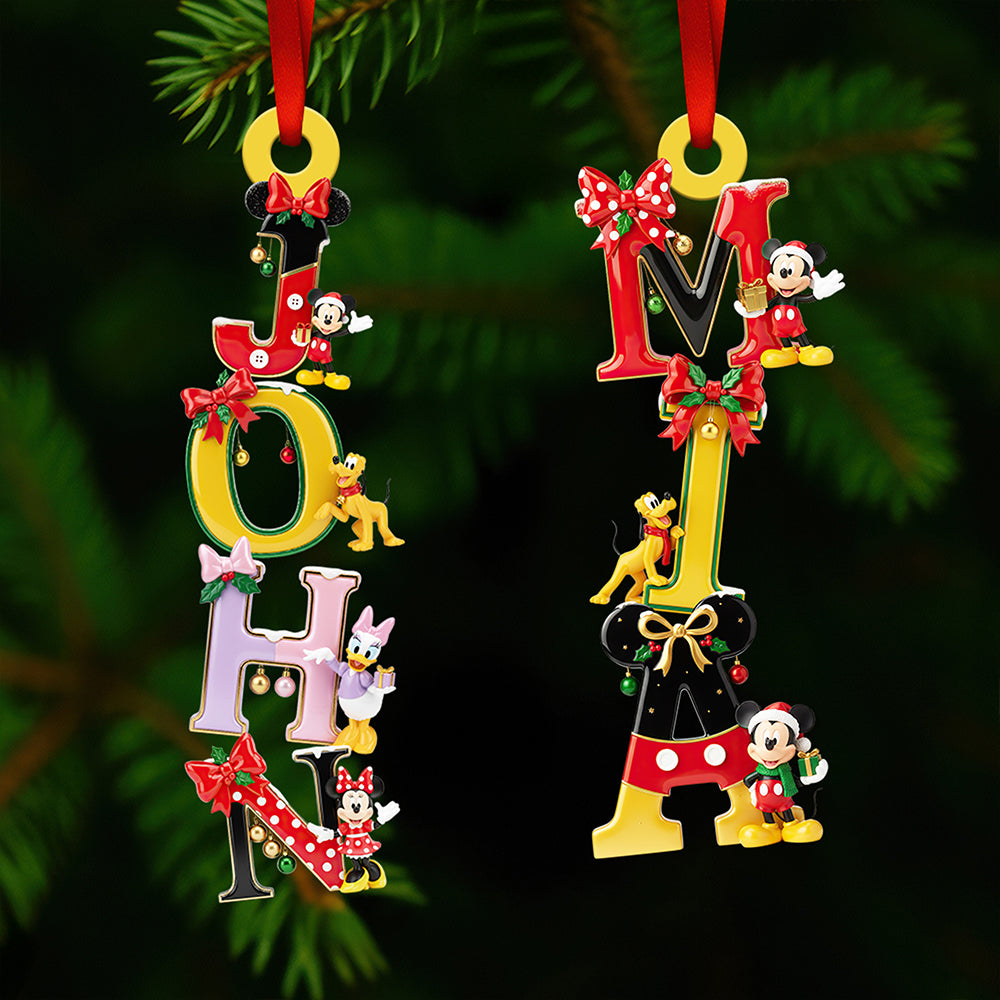 Adorable Alphabet Ornament Personalized Christmas Gifts 01KIDT281025-Homacus