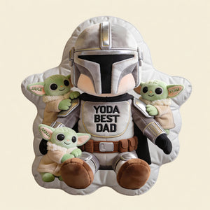 Best Dad Custom Shape Pillow - Personalized Gifts For Dads 04pgdt240426-Homacus