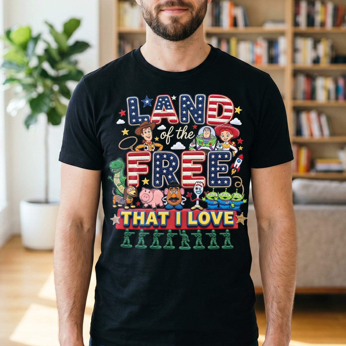 Land of Free Shirt - Personalized Gifts For Patriots 02patn160626