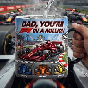Dad, You’re In A Million Magic Coffee Mug - Personalized Gifts For Dad 03nalu120526-Homacus