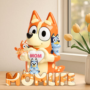 Mom Life Acrylic Plaque - Personalized Gifts For Mother 01ohqn030226-Homacus