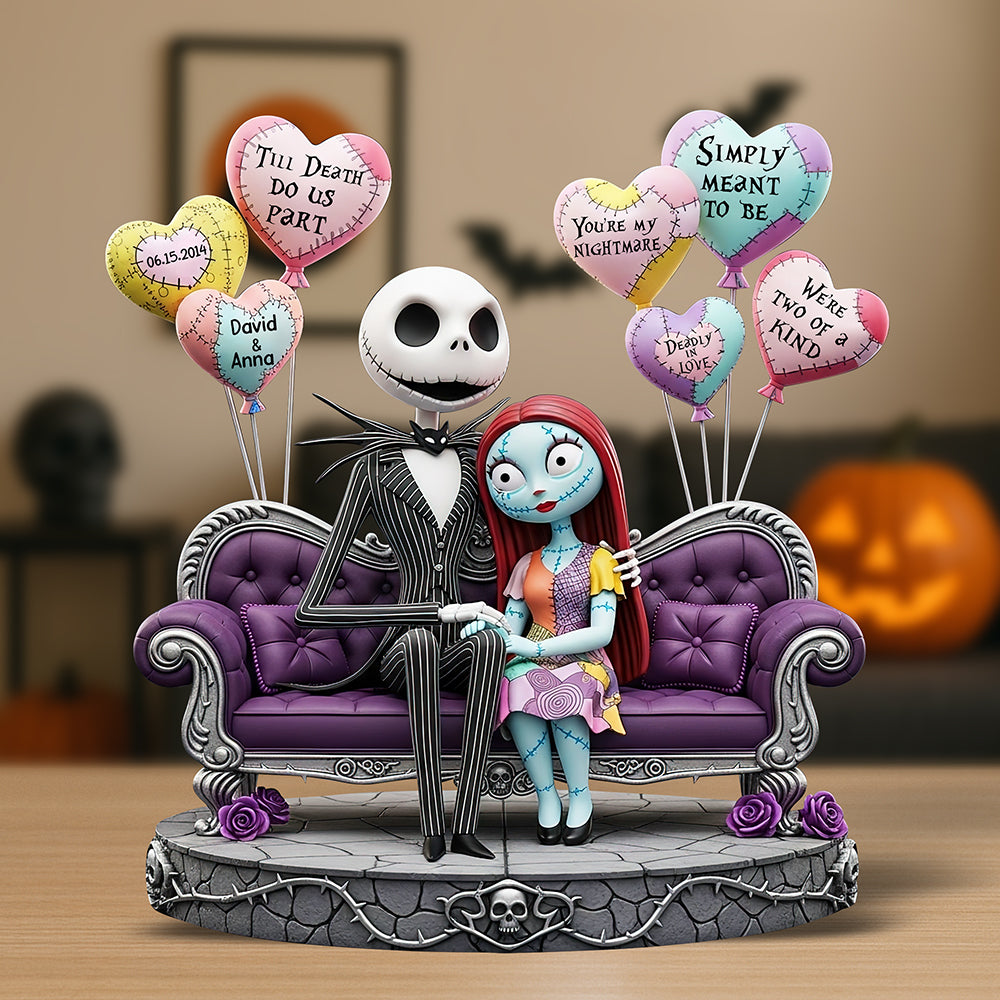 Till Death Couple Acrylic Plaque - Personalized Gifts For Couple 02TOQN200625-Homacus