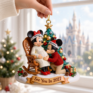 Sweet Expecting Parents Christmas Ornament – Personalized Pregnancy Gift 11PGQN221026-Homacus