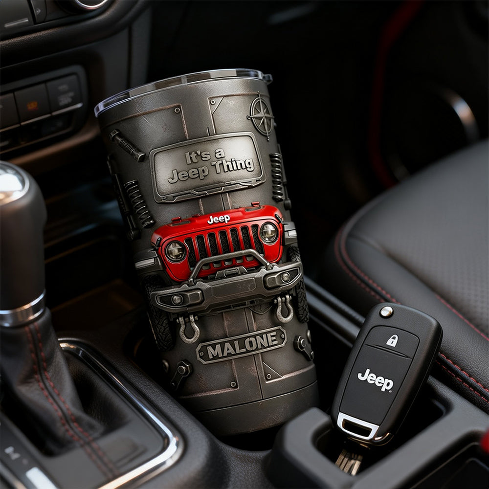 Adventure Vehicle Travel Tumbler - Personalized Gifts For Off-road Lovers 04KILU251225-Homacus