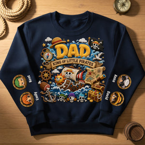 Dad's Greatest Treasure Shirt - Personalized Gift For Dads 06PAQN200526-Homacus