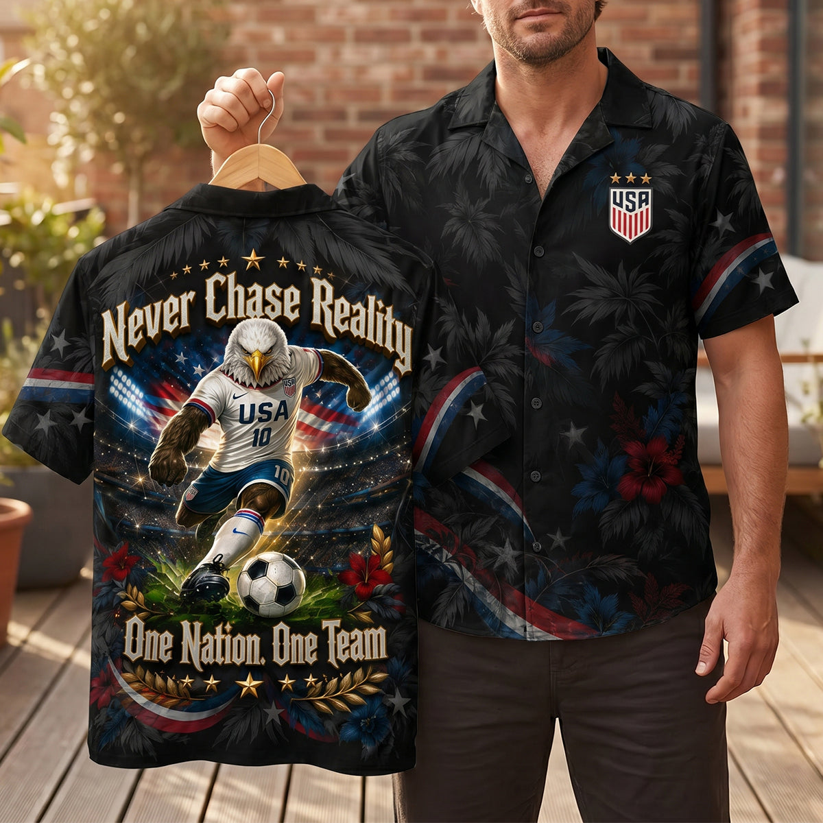Proud American Hawaiian Shirt - Gifts For Sport Lovers 04todh290526-Homacus