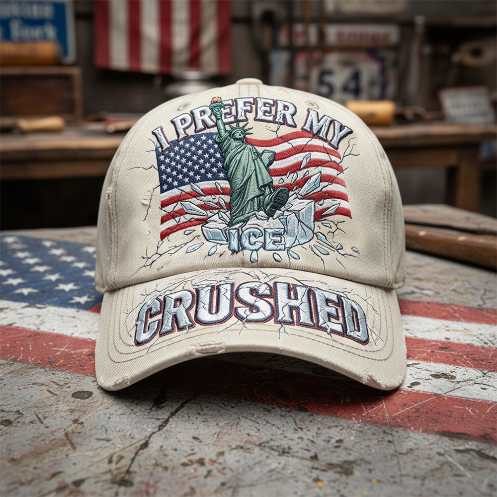 I Prefer My Ice Crush Gifts For American Patriots Classic Cap 03pata280226-Homacus