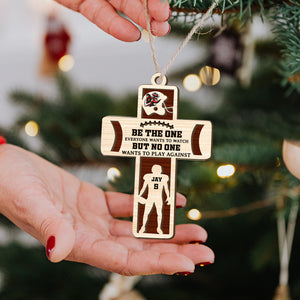 Personalized Gift For American Football Lovers 2 Layered Ornament 02OHLU071124-Homacus