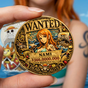 Adventures Characters Printed Metal Coin - Personalized Gifts 01toqn240326-Homacus