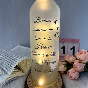 Custom Photo Gifts For Heaven Bottle Lamp 01HUDT220225-Homacus