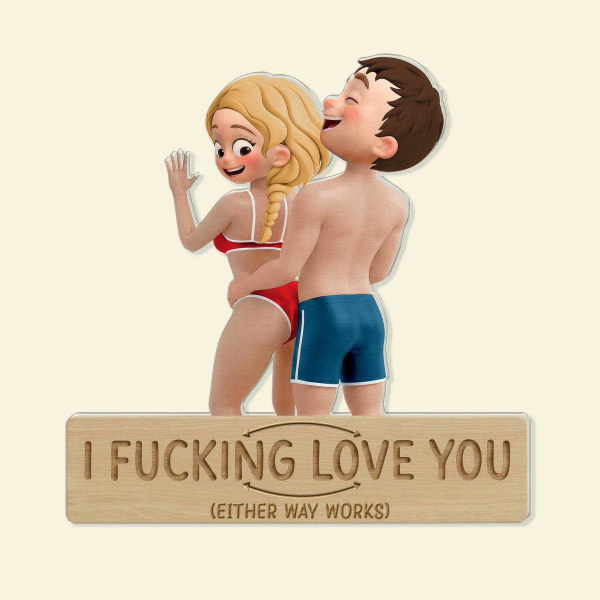 Have Fun Couple Fridge Magnet – Personalized Gifts for Couples 05qhqn271125-Homacus