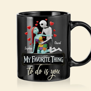 Gothic Couple Personalized Gifts For Couple Coffee Mug 05HUDT011125-Homacus