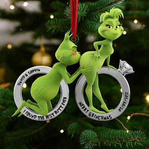 Naughty Couple Christmas Ornament - Personalized Gifts For Couple 05ohqn120925-Homacus
