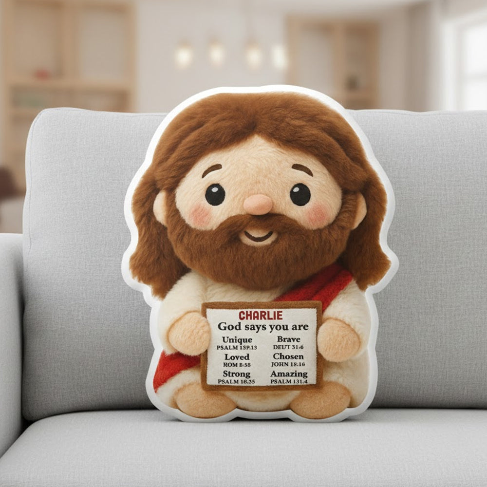 Jesus Custom Shape Pillow - Personalized Gifts For Jesus Lovers 05natn131125-Homacus