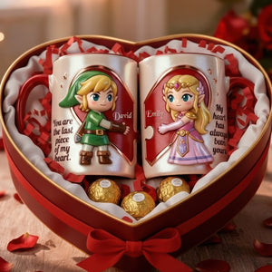 Set Of 2 Coffee Mugs - Lovely Couple - Personalized Coffee Mug Set 02toqn220126-Homacus