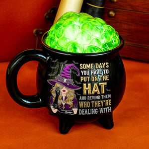 Sassy Witch Cauldron Mug – Personalized Halloween Gifts For Witch Lovers 01ohqn040925-Homacus
