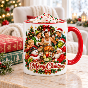 Nostalgic Christmas Character Coffee Accent Mug - Personalized Gifts For Movie Lovers 05toqn231026-Homacus