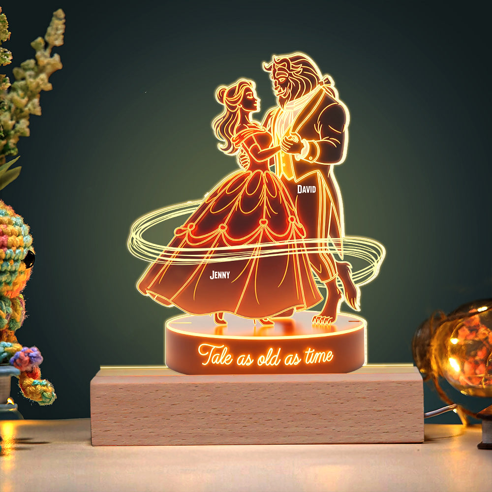 Fairy Tales LED Light Personalized Gifts For Couple 01ohtn190625-Homacus